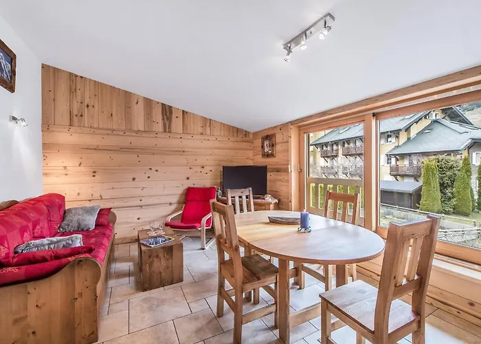 3 Pieces Au Centre De Megeve, Ideal 4 Pers - Fr-1-453-96 Megève