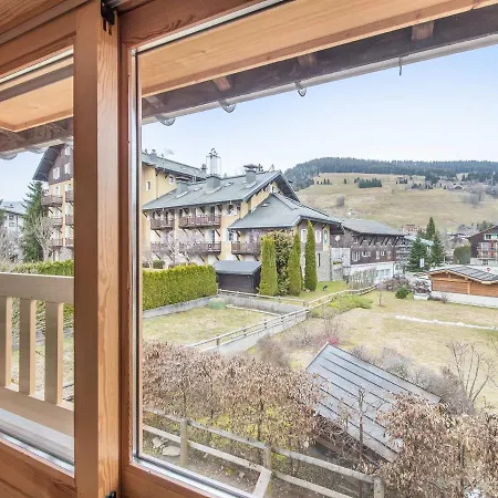 3 Pieces Au Centre De Megeve, Ideal 4 Pers - Fr-1-453-96 מגב