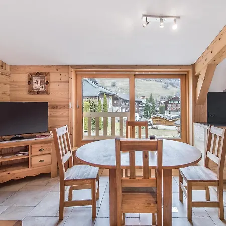3 Pieces Au Centre De Megeve, Ideal 4 Pers - Fr-1-453-96 דירה