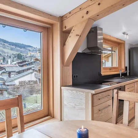 דירה 3 Pieces Au Centre De Megeve, Ideal 4 Pers - Fr-1-453-96